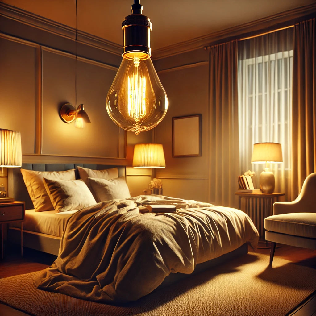 Dlaczego warto używać tradycyjnych żarówek wolframowych w sypialni? 🛏️💡