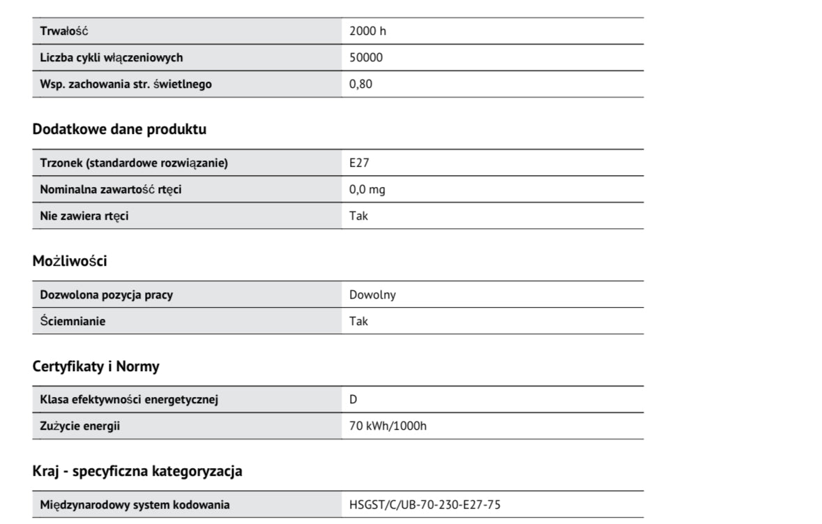 OSRAM HALOLUX CERAM ECO 70W E27