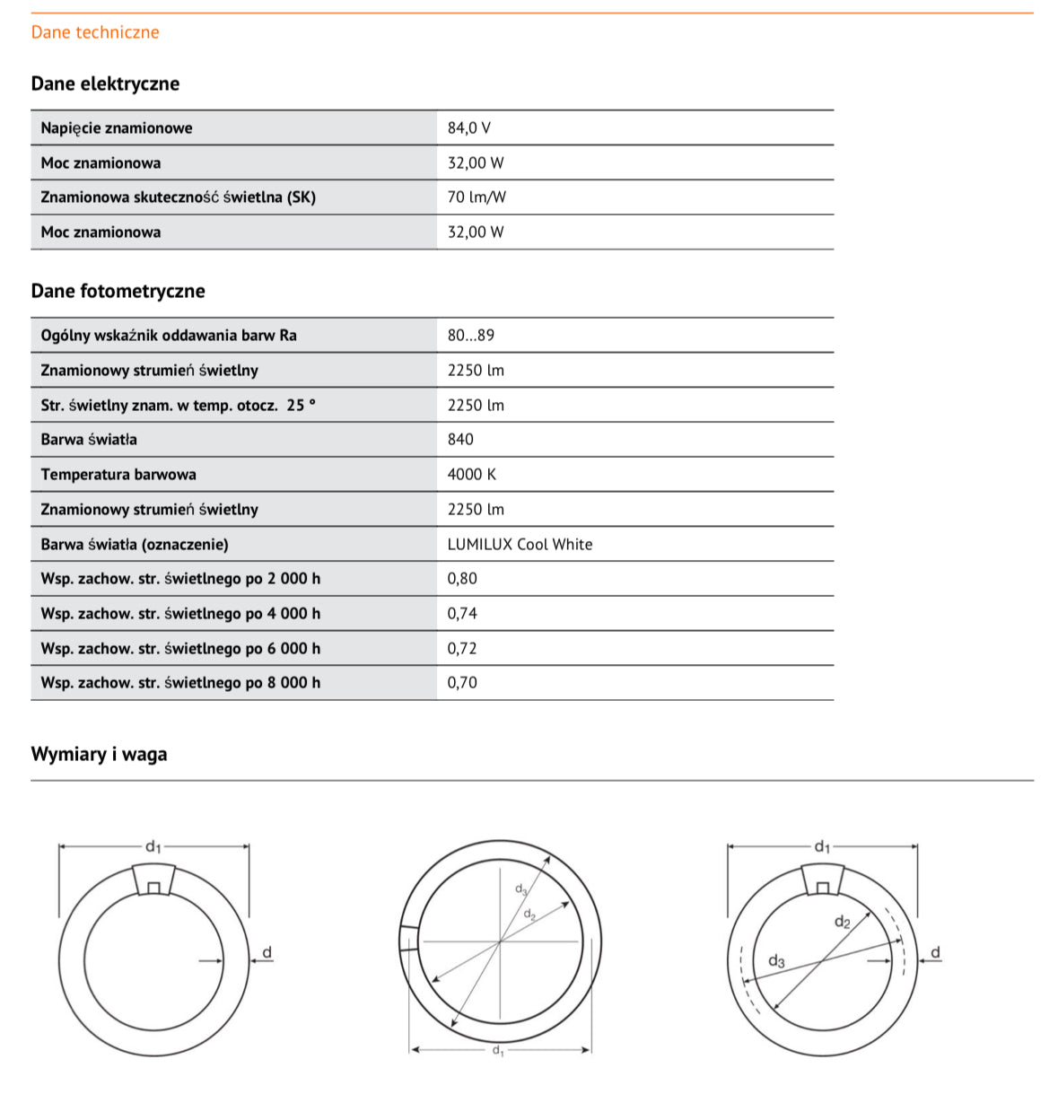 Osram Lumilux 32W/840 Circular G10q