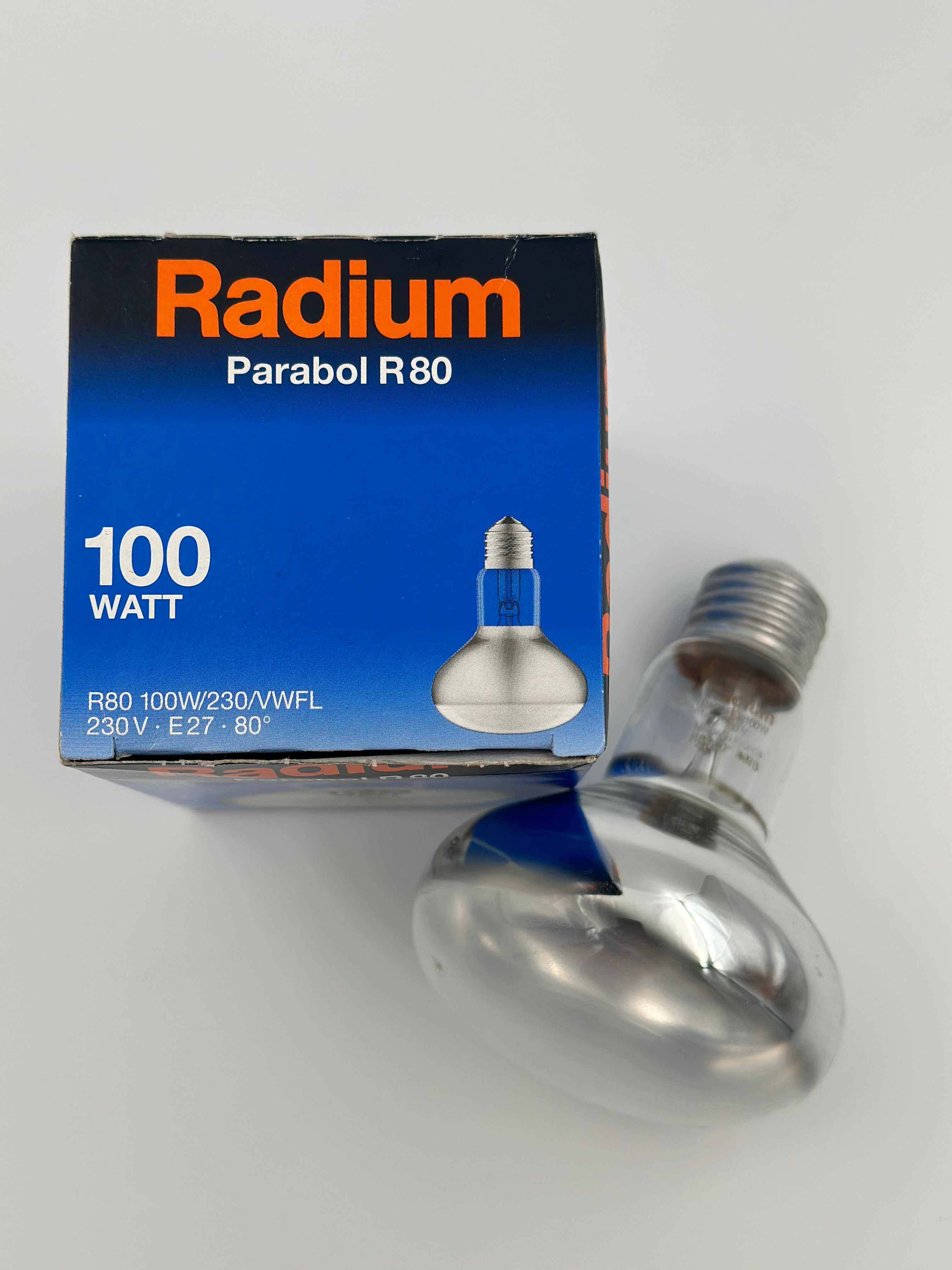 RADIUM PARABOL R80 100W 80° E27