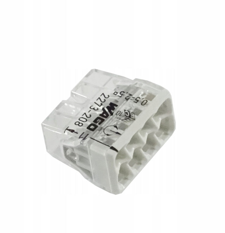 Zestaw 10x Złączka Instalacyjna Szybkozłączka WAGO 2273-208 na DRUT 8x0,5-2,5mm
