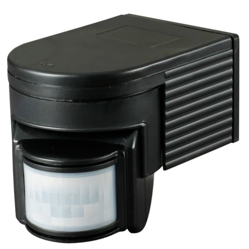 OPAL ST08 CZUJNIK RUCHU CZARNY 180° IP44 12m