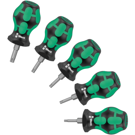 WERA ZESTAW WKRĘTAKÓW STUB BY SET 1 05008870001, 5 części